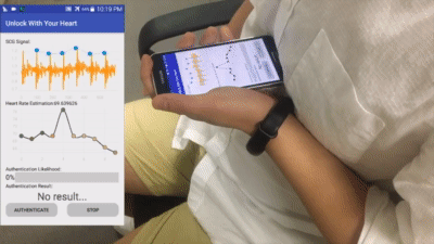 Unlock with Your Heart: Heartbeat-based Authentication on Commercial Mobile Phones